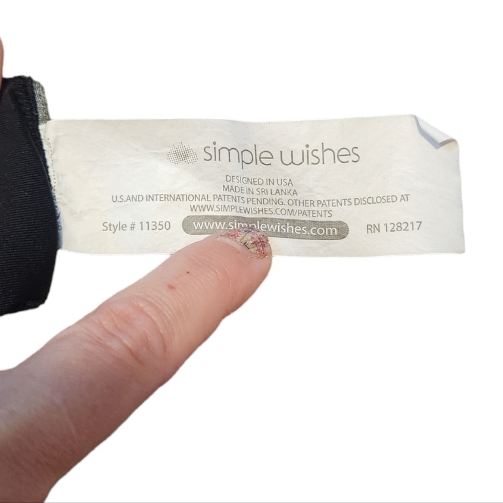 Simple Wishes Wireless Adjustable Strap Gray Nurs… - image 6